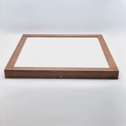Brilagi - Plafón LED de techo para baño WOODY FRAME LED/50W/230V 60x60 cm IP44 roble cerezo