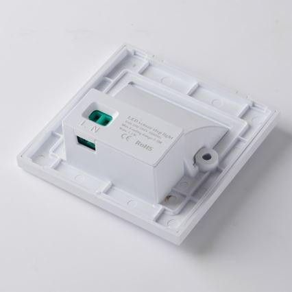 Brilagi - Luminaria LED para escalera con sensor STEP LIGHT LED/1,5W/230V IP44 blanco