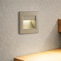 Brilagi - Luminaria LED para escalera STEP LIGHT LED/1,5W/230V IP44 dorada