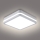 Brilagi - Luminaria LED para exterior BENE, 24 W, 230 V, 26 x 26 cm, blanca, IP54