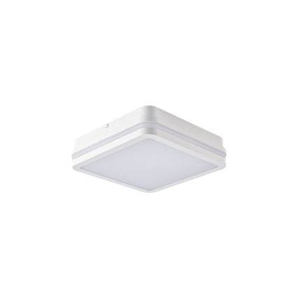 Brilagi - Luminaria LED para exterior BENE, 24 W, 230 V, 26 x 26 cm, blanca, IP54