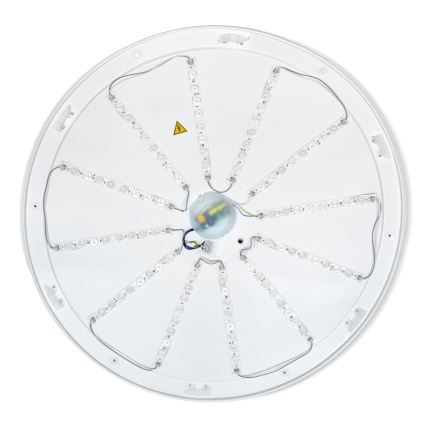 Brilagi - Plafón LED regulable ALSON LED/72W/230V 3000-6500K, roble, Ø 78 cm + mando a distancia