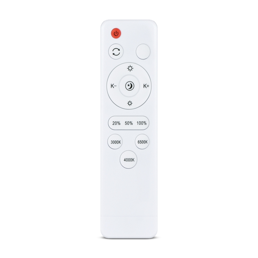 Brilagi - Plafón LED regulable ALSON LED/72W/230V 3000-6500K, roble, Ø 78 cm + mando a distancia
