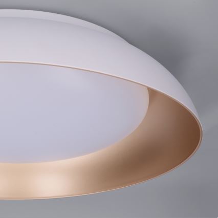 Plafón LED regulable ALVA LED/48W/230V 3000-6500K diámetro 51 cm blanco + mando a distancia