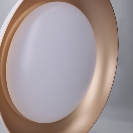Plafón LED regulable ALVA LED/48W/230V 3000-6500K diámetro 51 cm blanco + mando a distancia
