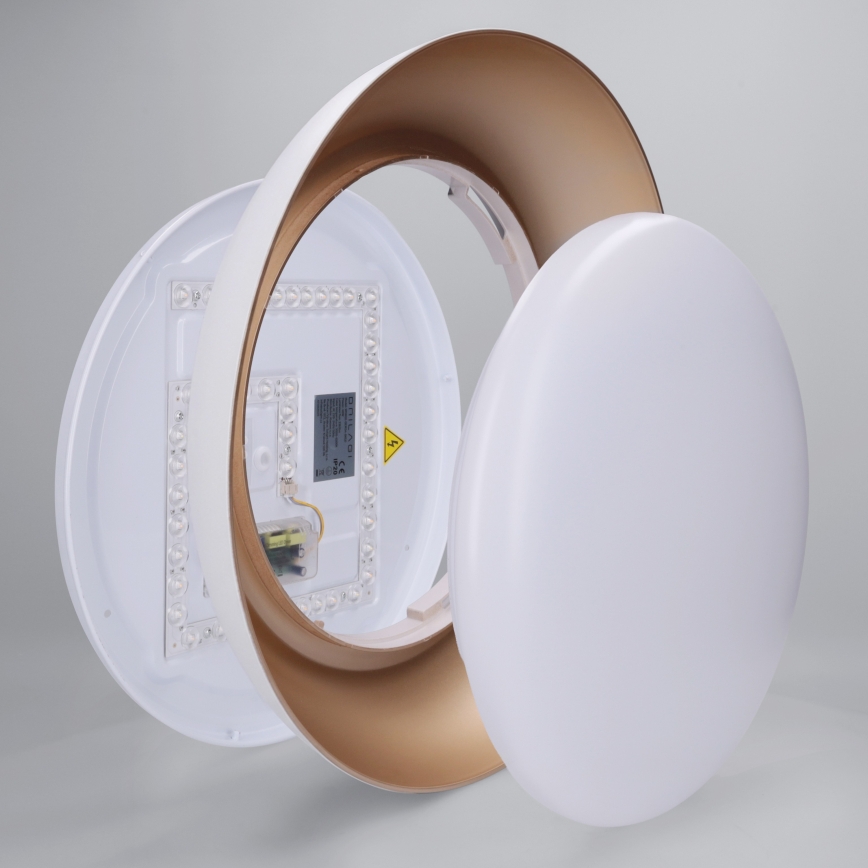 Plafón LED regulable ALVA LED/48W/230V 3000-6500K diámetro 51 cm blanco + mando a distancia