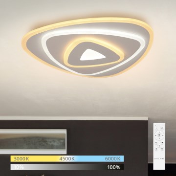 Brilagi - Luminaria LED regulable de techo MODERN MINI LED/45W/230V 3000-6000K 30x30 cm + mando a distancia