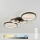 Brilagi - Luminaria LED regulable de techo RINGO LED/34W/230V 3000-6000K 28x78 cm negra + mando a distancia
