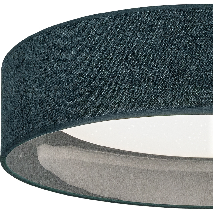 Brilagi - Luminaria de techo LED regulable VELVET SMARTIX STARS LED/36W/230V 3000–6000 K diámetro 55 cm verde Wi-Fi Tuya Beacon + control remoto