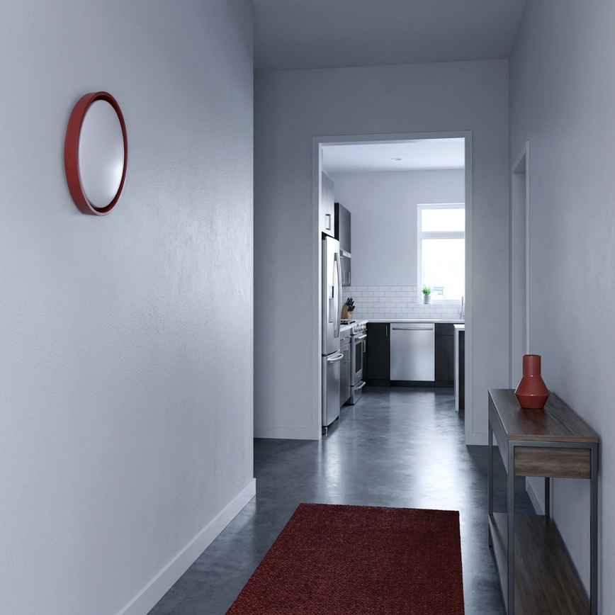 Brilagi - Lámpara de techo LED regulable MATTEO LED/48W/230V 3000-6500K Ø 41 cm roja + mando a distancia