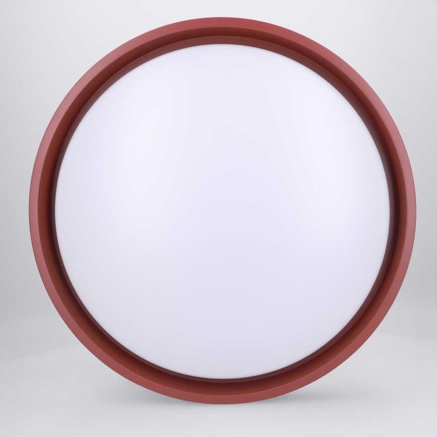 Brilagi - Lámpara de techo LED regulable MATTEO LED/48W/230V 3000-6500K Ø 41 cm roja + mando a distancia