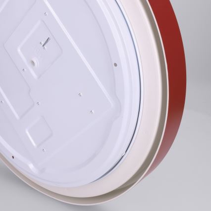 Brilagi - Lámpara de techo LED regulable MATTEO LED/48W/230V 3000-6500K Ø 41 cm roja + mando a distancia