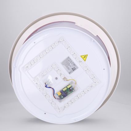 Brilagi - Lámpara de techo LED regulable MATTEO LED/48W/230V 3000-6500K Ø 41 cm roja + mando a distancia