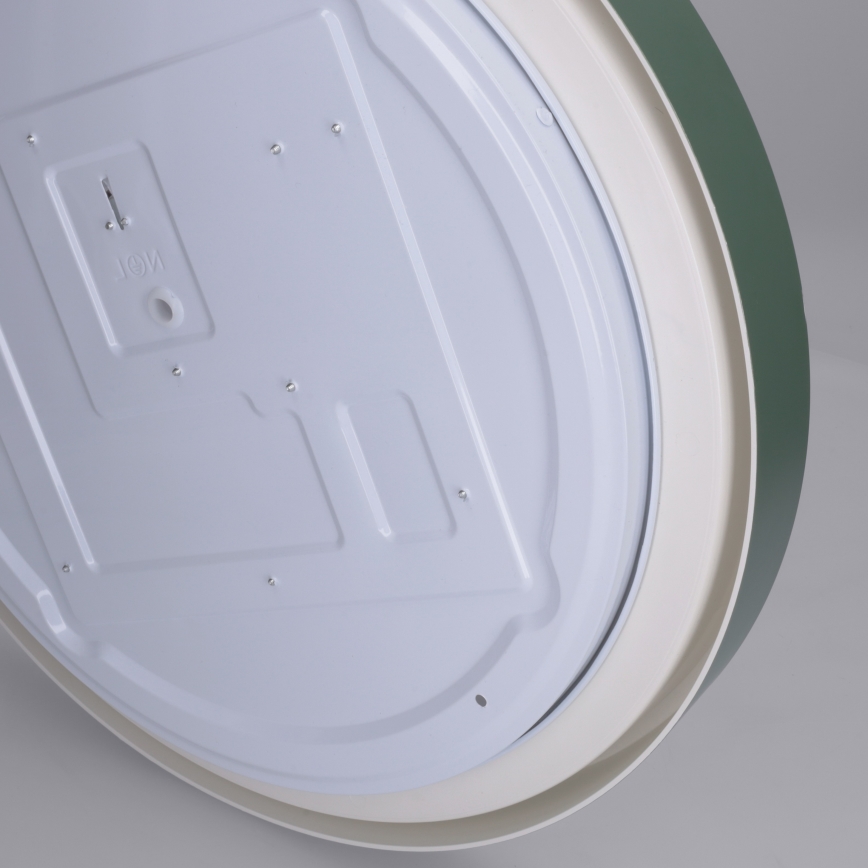 Brilagi - Luminaria de techo LED regulable MATTEO LED/48W/230V 3000-6500K Ø 41 cm verde + mando a distancia