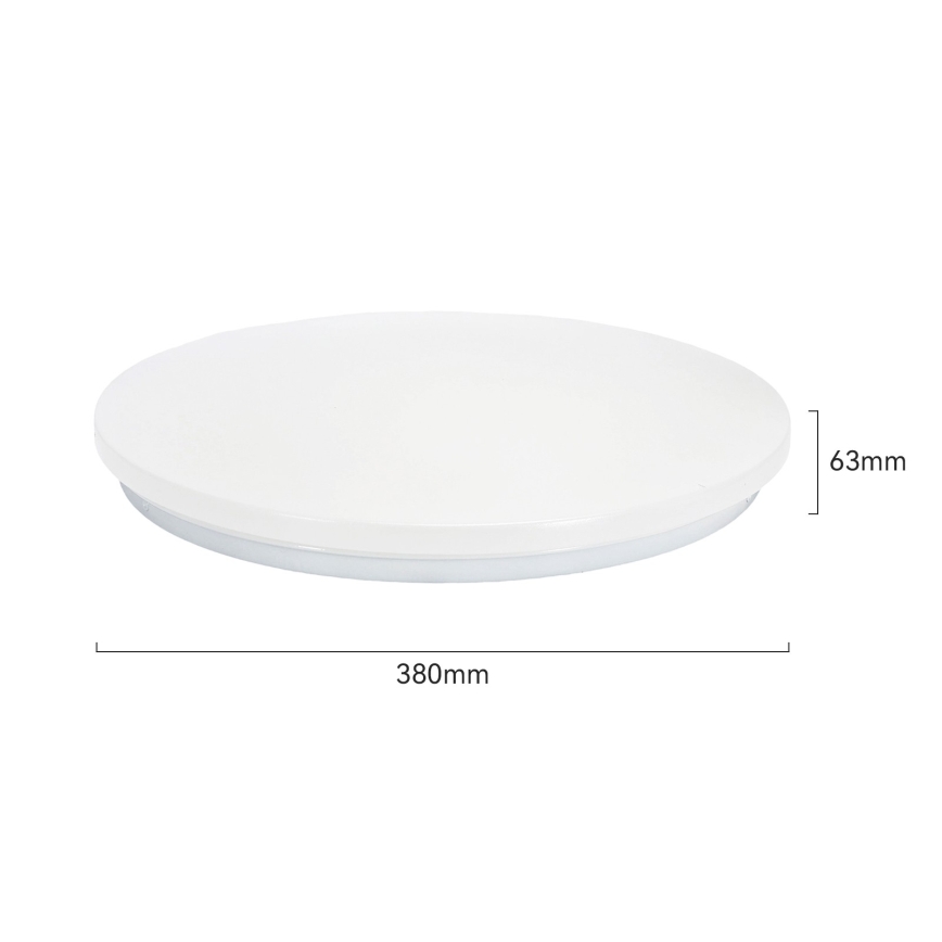 Brilagi - Luminaria de techo LED regulable MILKY WAY LED/24W/230V 3000-6500K Ø 38 cm + mando a distancia
