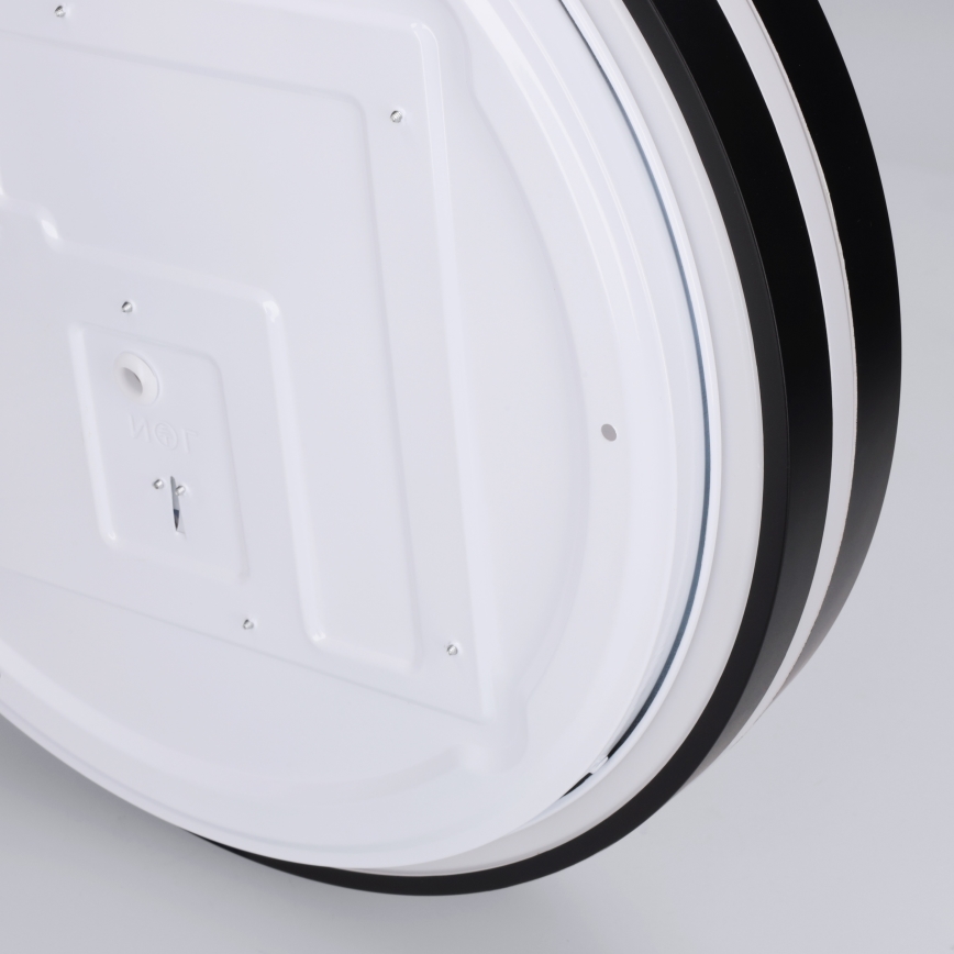 Brilagi - Luminaria de techo LED regulable NAOMI LED/48W/230V 3000-6500K Ø39 cm negra + control remoto