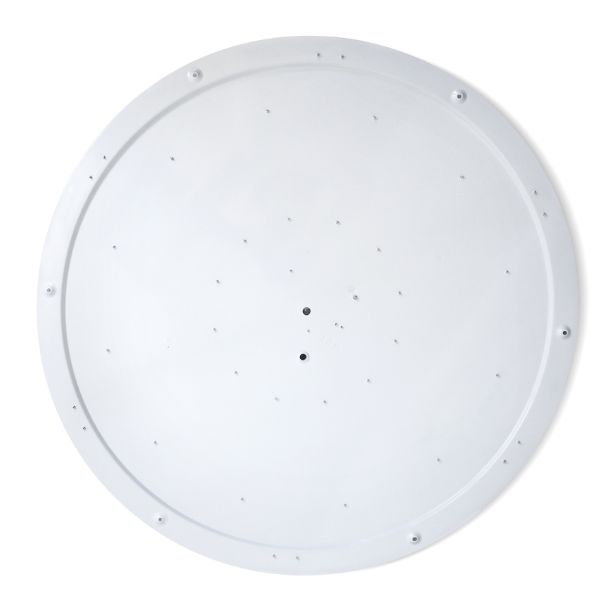 Brilagi - Luminaria de techo LED regulable PILANA LED/72W/230V 3000-6500K roble/negro Ø 80 cm + control remoto