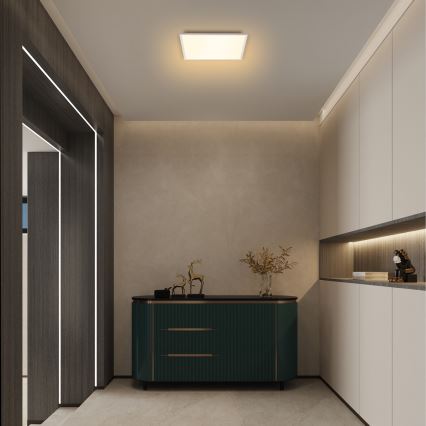 Brilagi - Luminaria de techo LED regulable SLIMFRAME LED/36W/230V 45x45 cm 3000-6000K blanca + mando a distancia