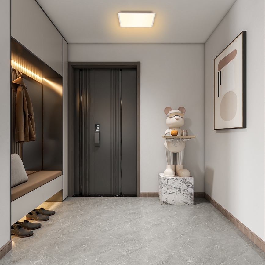 Brilagi - Plafón LED regulable SLIMFRAME LED/36W/230V 45x45 cm 3000-6000K blanco + mando a distancia