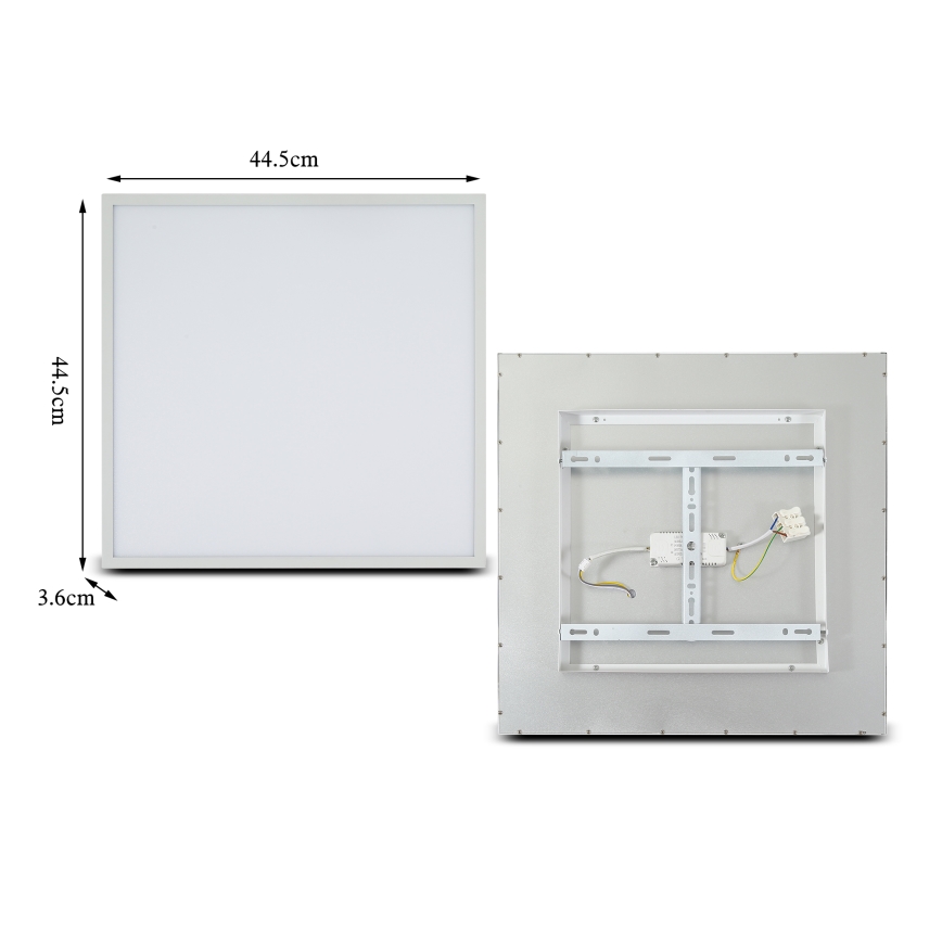 Brilagi - Plafón LED regulable SLIMFRAME LED/36W/230V 45x45 cm 3000-6000K blanco + mando a distancia