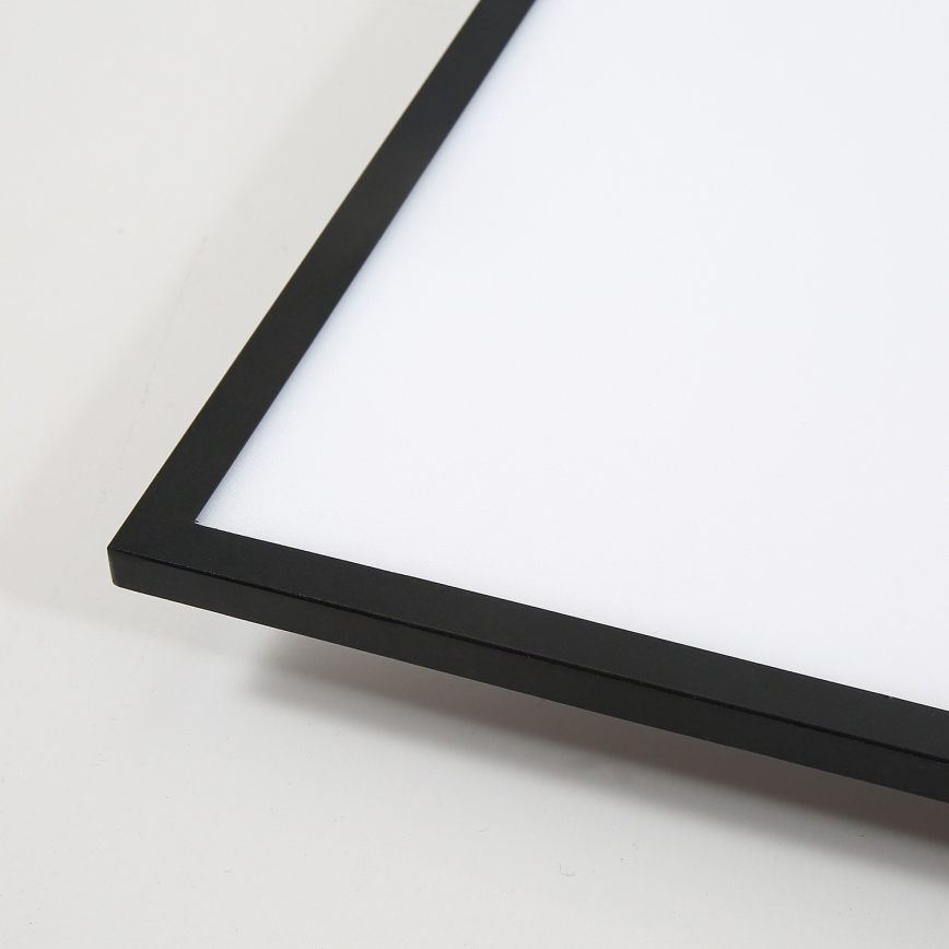 Brilagi - Luminaria de techo LED regulable SLIMFRAME LED/36W/230V 45x45 cm 3000-6000K negro + mando a distancia