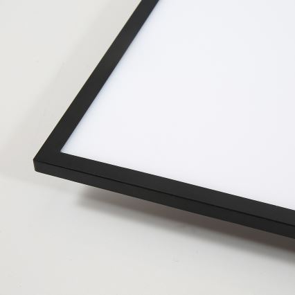 BRILAGI - Luminaria de techo LED regulable SLIMFRAME LED/58W/230V 120x30 cm 3000-6000K negra + mando a distancia