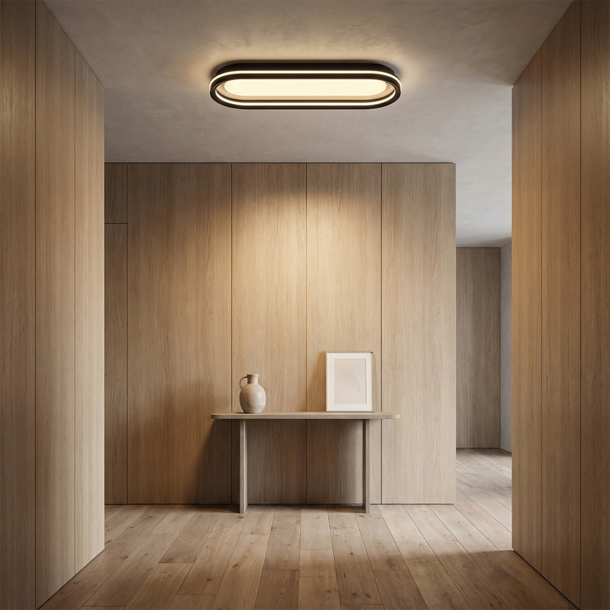 Brilagi - Plafón LED regulable TRIVARO LED/85W/230V 3000-6000K 20x60 cm + mando a distancia