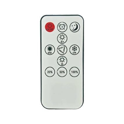 Brilagi - Lámpara de techo LED regulable ULTRA SLIM LED/18W/230V 2700-6500K Ø 30 cm blanca + mando a distancia