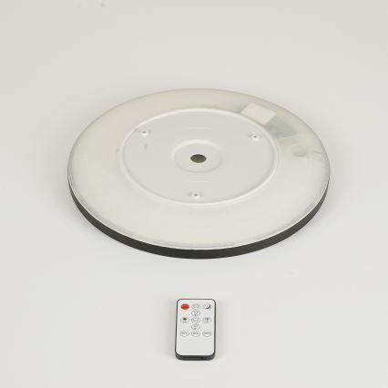 Brilagi - Plafón LED regulable ULTRA SLIM LED/18W/230V 2700-6500K Ø 30 cm negro + mando a distancia