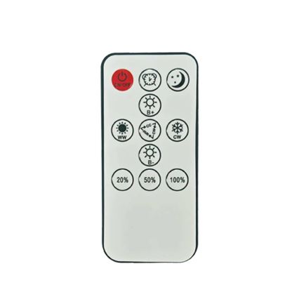 Brilagi - Luminaria LED de techo regulable ULTRA SLIM LED/24W/230V 2700-6500K, diámetro 42 cm, blanco + mando a distancia