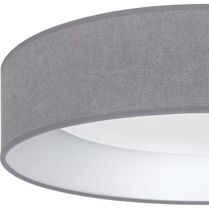 Brilagi - Luminaria de techo LED regulable VELVET SMARTIX STARS LED/24W/230V 3000-6000K diámetro 45 cm gris Wi-Fi Tuya Beacon + control remoto