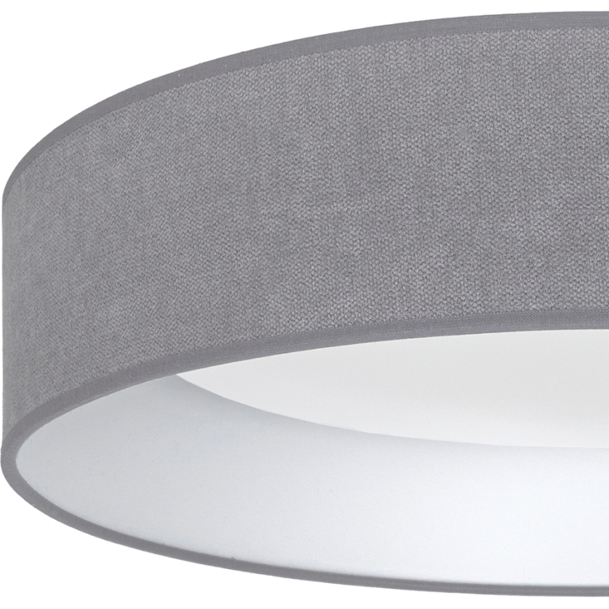 Brilagi - Luminaria de techo LED regulable VELVET SMARTIX STARS LED/24W/230V 3000-6000K diámetro 45 cm gris Wi-Fi Tuya Beacon + control remoto