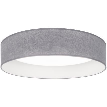 Brilagi - Luminaria LED regulable de techo VELVET SMARTIX LED/24W/230V 3000-6000K Ø 45 cm gris Wi‑Fi Tuya Beacon + mando a distancia