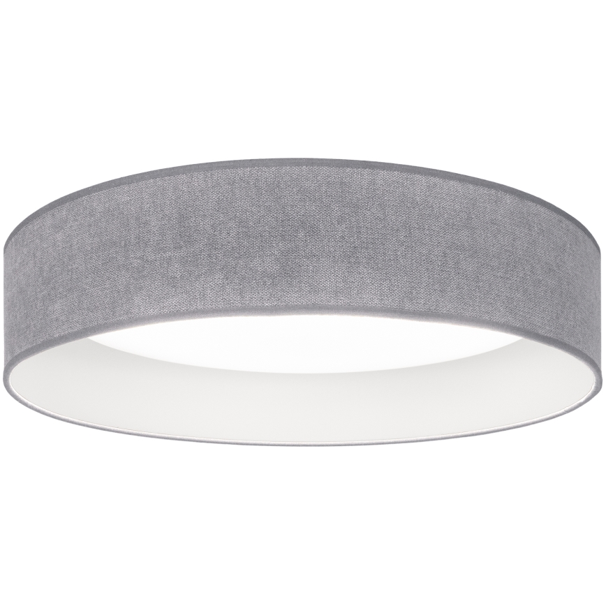 Brilagi - Luminaria LED regulable de techo VELVET SMARTIX LED/24W/230V 3000-6000K Ø 45 cm gris Wi‑Fi Tuya Beacon + mando a distancia