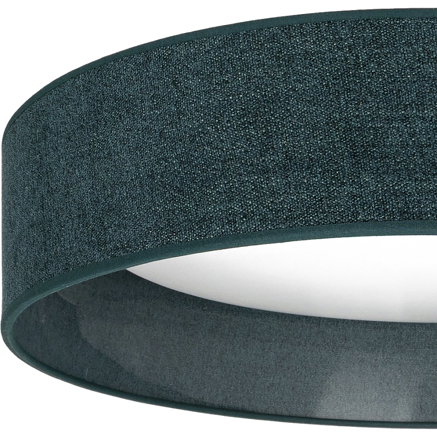 Brilagi - Lámpara de techo LED regulable VELVET SMARTIX LED/36W/230V 3000-6000K Ø 55 cm verde Wi-Fi Tuya Beacon + mando a distancia
