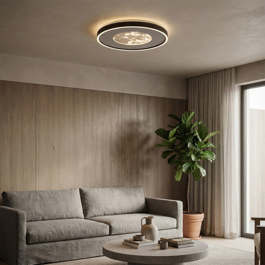 Brilagi - Luminaria de techo LED regulable VIRELA LED/86W/230V 3000-6000 K, diámetro 50 cm + mando a distancia