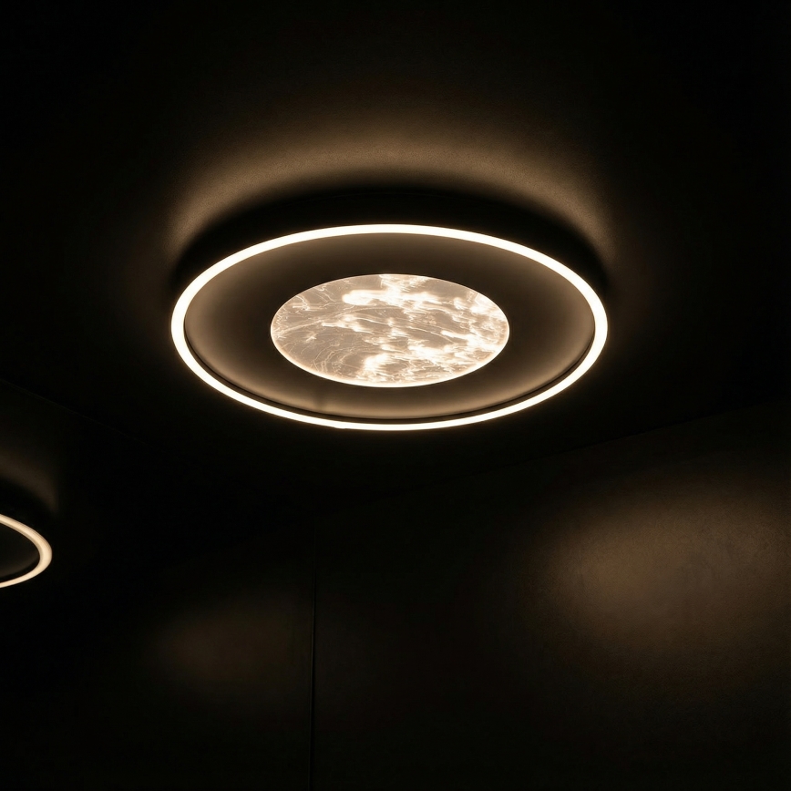 Brilagi - Luminaria de techo LED regulable VIRELA LED/86W/230V 3000-6000 K, diámetro 50 cm + mando a distancia