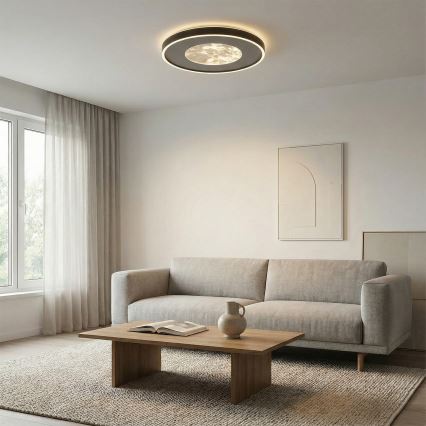 Brilagi - Luminaria de techo LED regulable VIRELA LED/86W/230V 3000-6000 K, diámetro 50 cm + mando a distancia