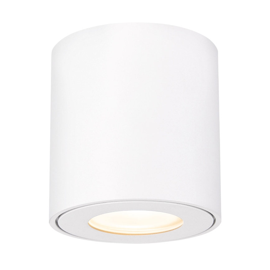 Brilagi - LED RGBW regulable luminaria para baño MIA 1xGU10/4,8W/230V 3000K 84x80 mm blanca IP54 + mando a distancia