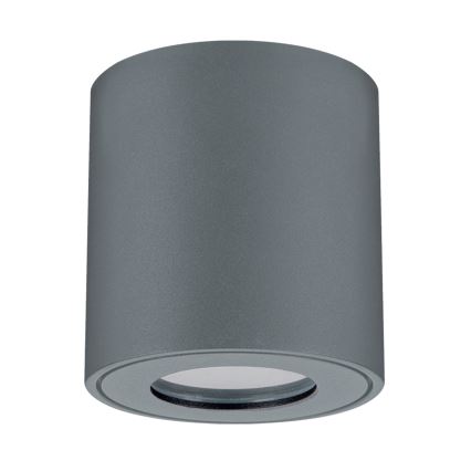 Brilagi - Luminaria exterior regulable LED RGBW MIA 1xGU10/4,8W/230V 3000K 84x80 mm antracita IP54 + mando a distancia