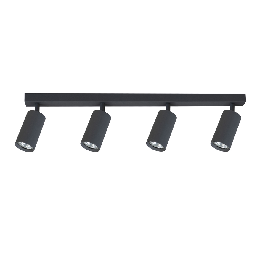 Brilagi - Luminaria empotrable LED RGBW regulable SELE 4xGU10/4,8W/230V 3000K antracita + mando a distancia