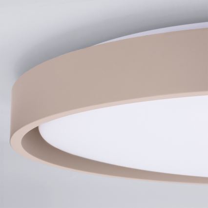Brilagi - Lámpara de techo LED regulable MATTEO LED/60W/230V 3000-6500K Ø 51,5 cm taupe + mando a distancia