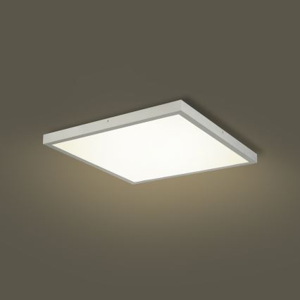 Brilagi - Plafón LED regulable para baño FRAME SMART LED/50W/230V 60x60 cm 3000-6000K IP44 plateado + mando a distancia