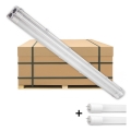Brilagi - Luminaria técnica LED fluorescente OPTIMA T8 2xG13/18W/230V 4000K IP65 128 cm - palé de 110 unidades