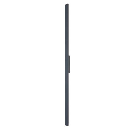 Brilagi - Aplique LED de pared exterior LUNA LED/30W/230V 3000K IP65 150 cm antracita CRI 90