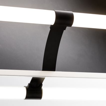 Brilagi - Iluminación LED para espejo de baño 2 en 1 TUBEO LED/8W/230V 60 cm IP44 negro