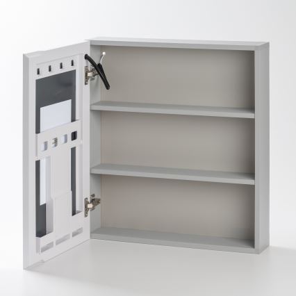 BRILAGI - Mueble de baño con espejo LED y retroiluminación NOTO SINGLE 60x65 cm