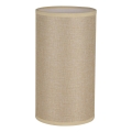 Brilagi - Pantalla para lámpara de mesa TABLON E27, diámetro 14 cm, beige