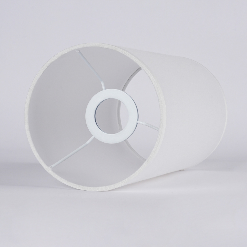Brilagi - Pantalla para lámpara de mesa TABLON E27 Ø 14 cm blanca
