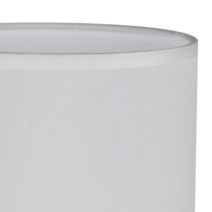 Brilagi - Pantalla para lámpara de mesa TABLON E27 Ø 14 cm blanca